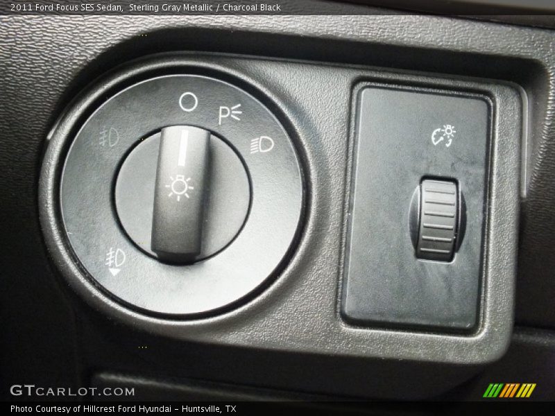 Sterling Gray Metallic / Charcoal Black 2011 Ford Focus SES Sedan