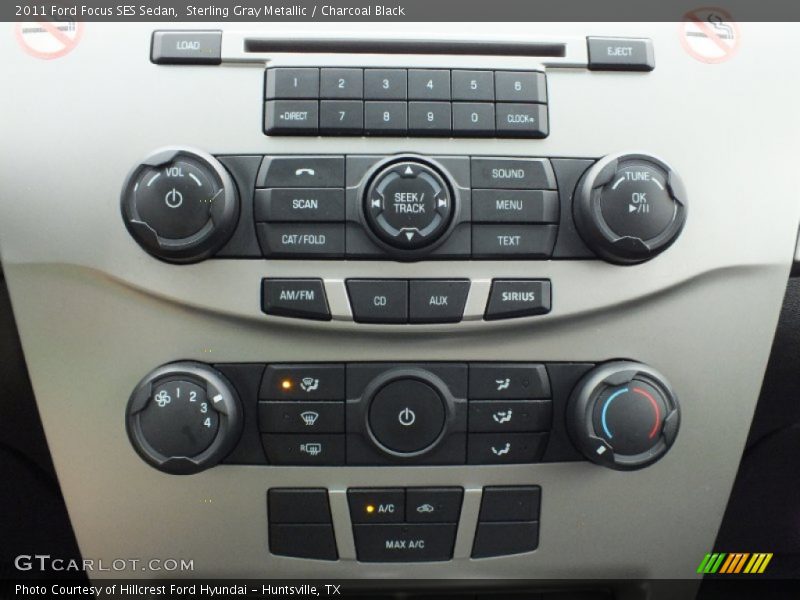 Sterling Gray Metallic / Charcoal Black 2011 Ford Focus SES Sedan