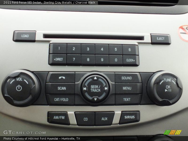 Sterling Gray Metallic / Charcoal Black 2011 Ford Focus SES Sedan
