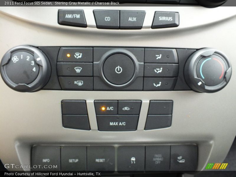 Sterling Gray Metallic / Charcoal Black 2011 Ford Focus SES Sedan