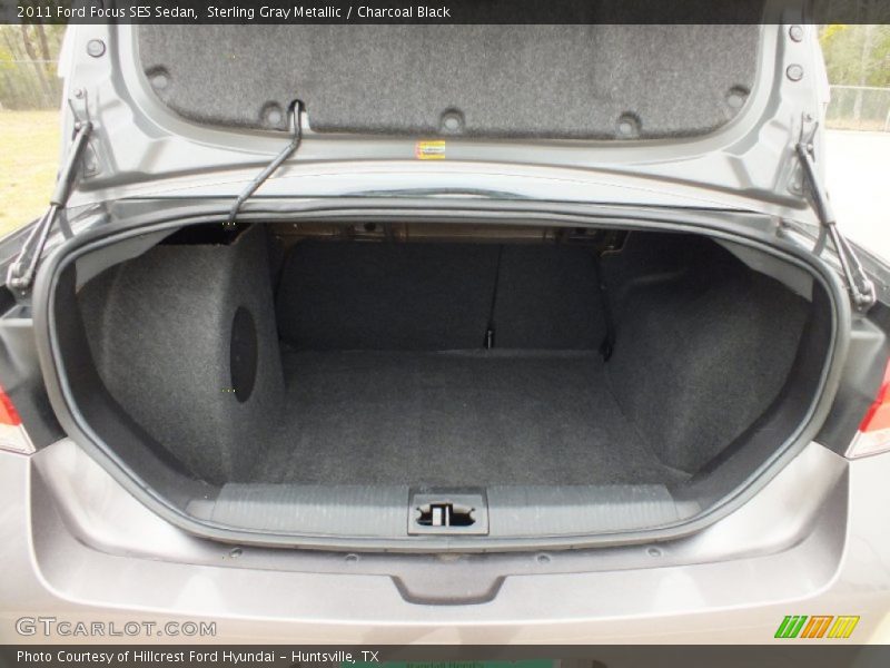 Sterling Gray Metallic / Charcoal Black 2011 Ford Focus SES Sedan