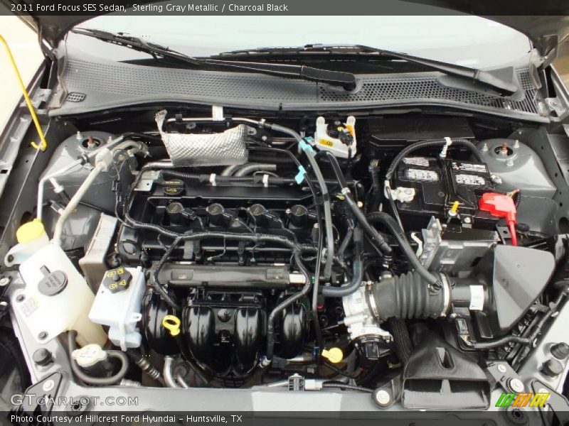 Sterling Gray Metallic / Charcoal Black 2011 Ford Focus SES Sedan