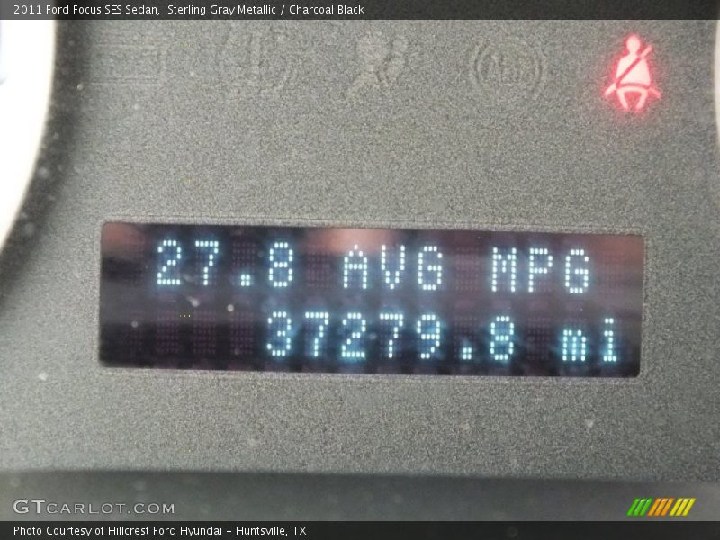Sterling Gray Metallic / Charcoal Black 2011 Ford Focus SES Sedan