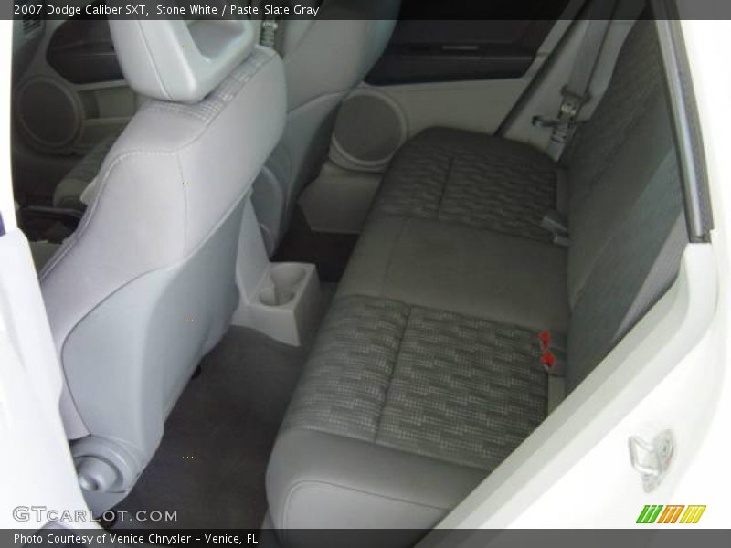 Stone White / Pastel Slate Gray 2007 Dodge Caliber SXT