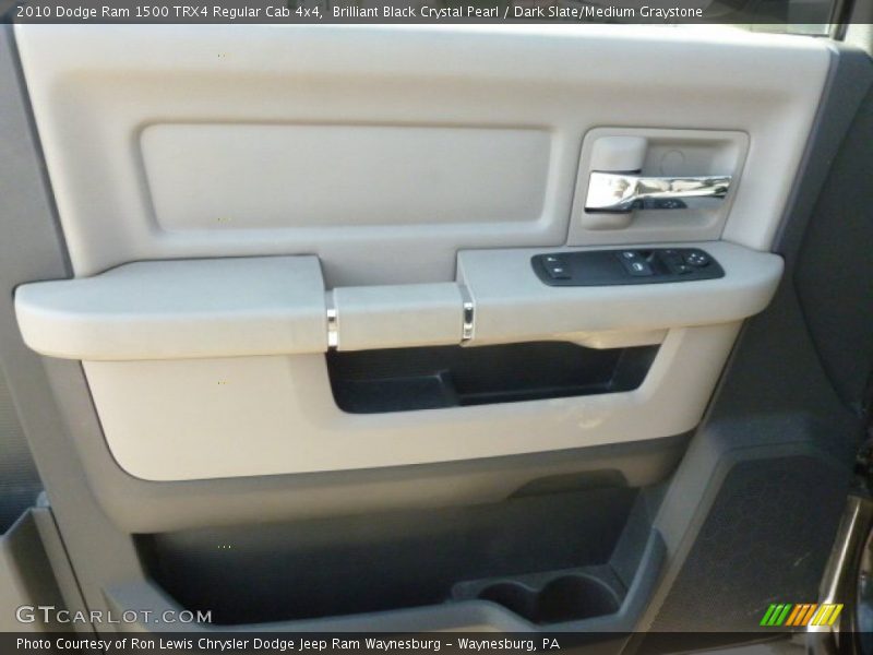 Brilliant Black Crystal Pearl / Dark Slate/Medium Graystone 2010 Dodge Ram 1500 TRX4 Regular Cab 4x4