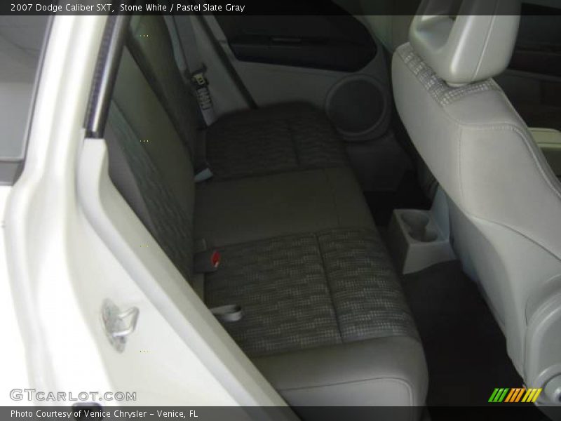 Stone White / Pastel Slate Gray 2007 Dodge Caliber SXT