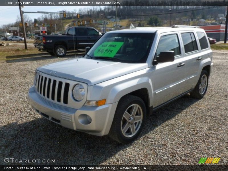 Bright Silver Metallic / Dark Slate Gray 2008 Jeep Patriot Limited 4x4