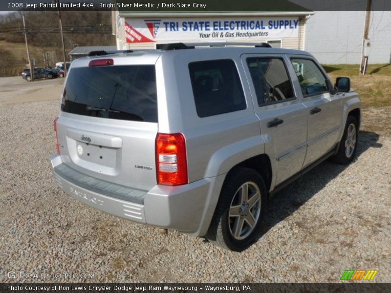 Bright Silver Metallic / Dark Slate Gray 2008 Jeep Patriot Limited 4x4