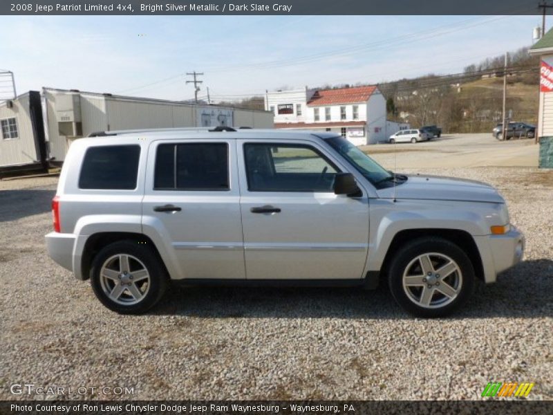 Bright Silver Metallic / Dark Slate Gray 2008 Jeep Patriot Limited 4x4