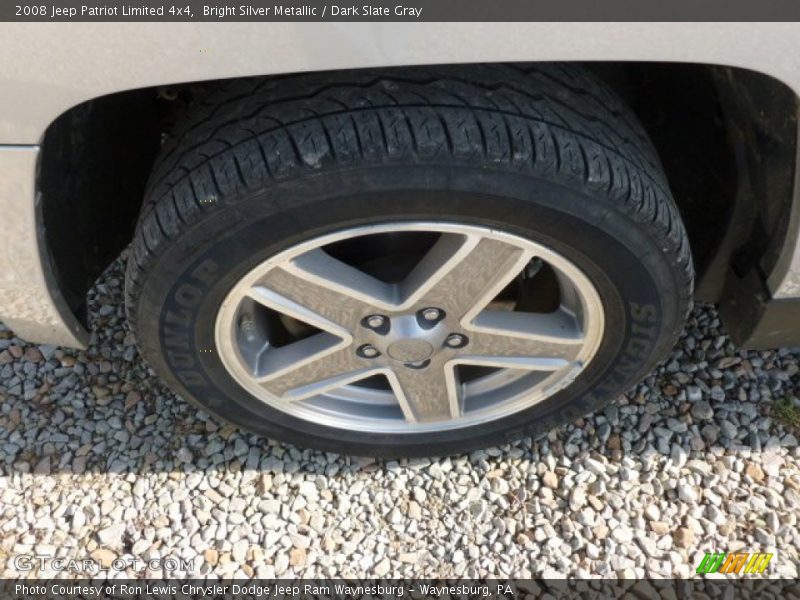 Bright Silver Metallic / Dark Slate Gray 2008 Jeep Patriot Limited 4x4
