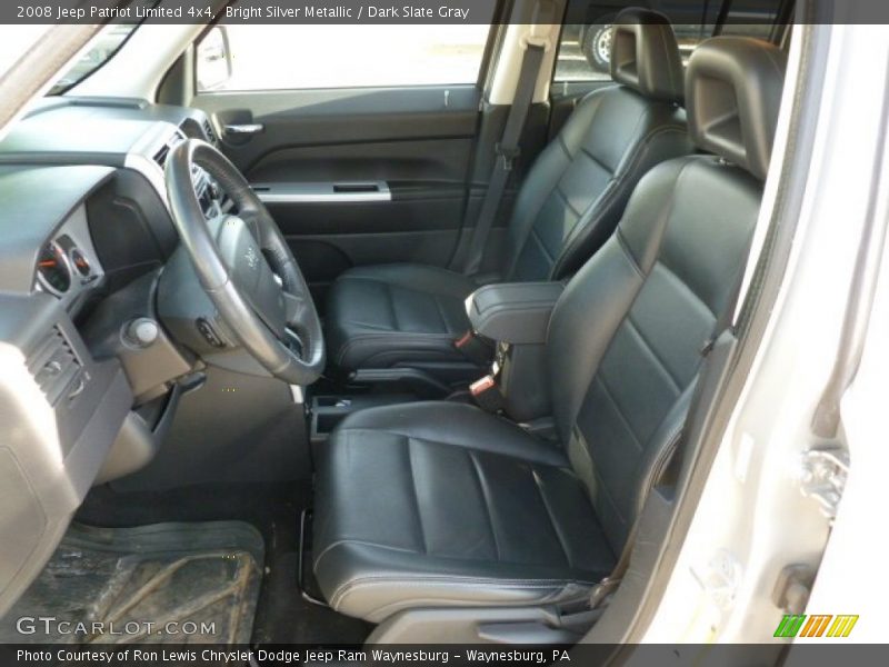 Bright Silver Metallic / Dark Slate Gray 2008 Jeep Patriot Limited 4x4