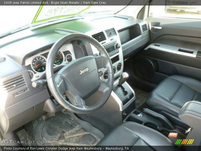 Bright Silver Metallic / Dark Slate Gray 2008 Jeep Patriot Limited 4x4