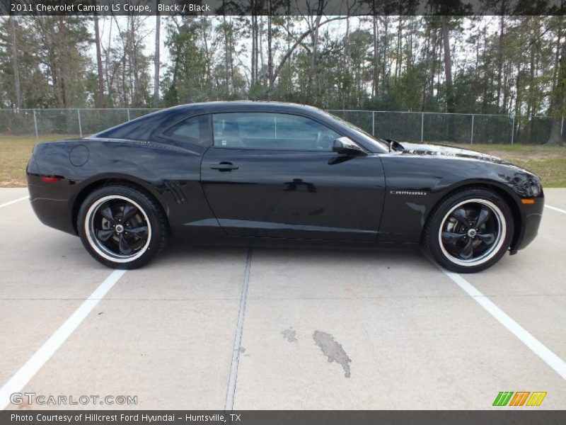 Black / Black 2011 Chevrolet Camaro LS Coupe