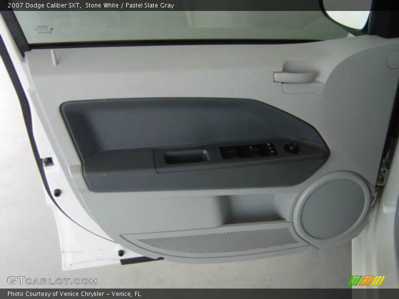 Stone White / Pastel Slate Gray 2007 Dodge Caliber SXT