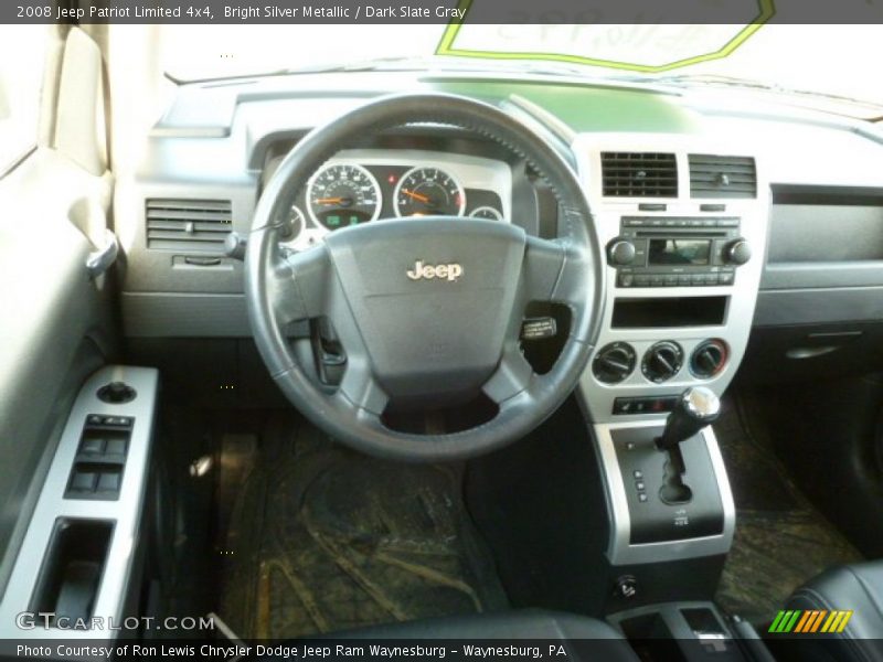 Bright Silver Metallic / Dark Slate Gray 2008 Jeep Patriot Limited 4x4