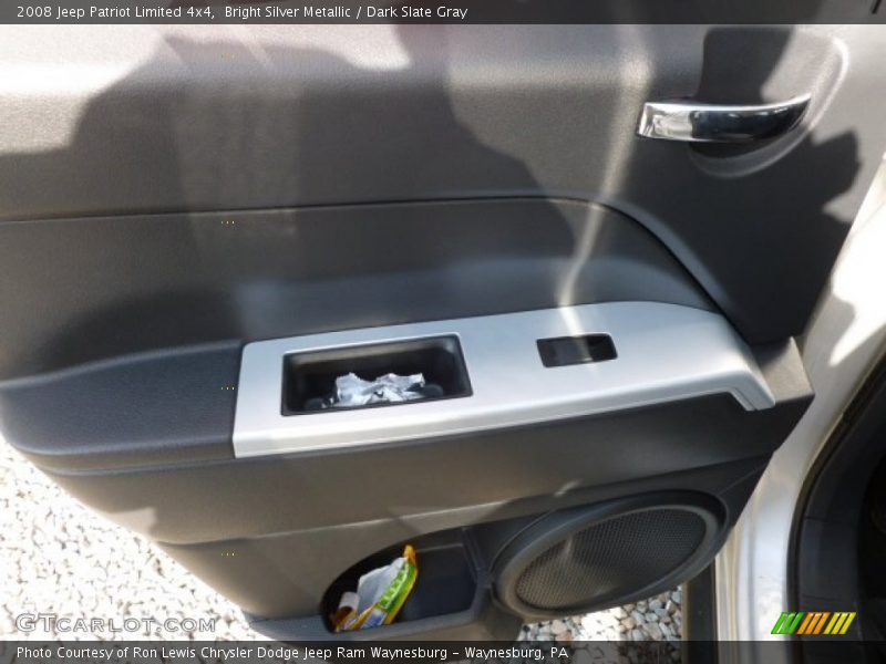 Bright Silver Metallic / Dark Slate Gray 2008 Jeep Patriot Limited 4x4