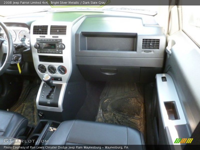 Bright Silver Metallic / Dark Slate Gray 2008 Jeep Patriot Limited 4x4