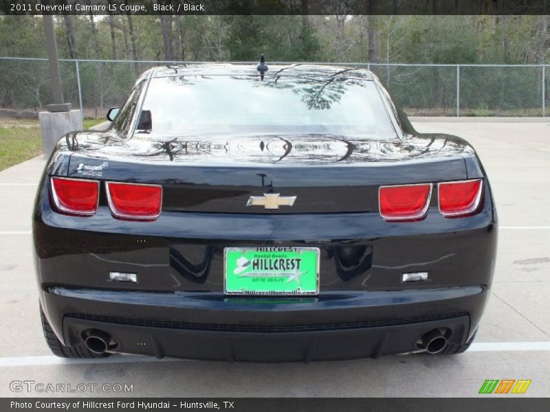 Black / Black 2011 Chevrolet Camaro LS Coupe