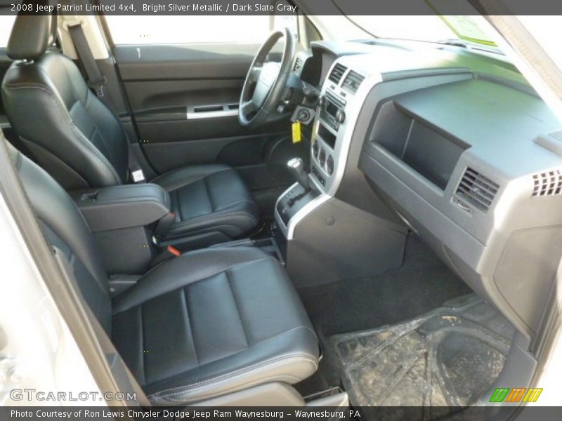 Bright Silver Metallic / Dark Slate Gray 2008 Jeep Patriot Limited 4x4