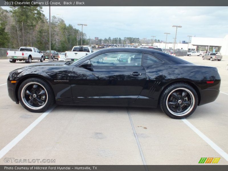 Black / Black 2011 Chevrolet Camaro LS Coupe