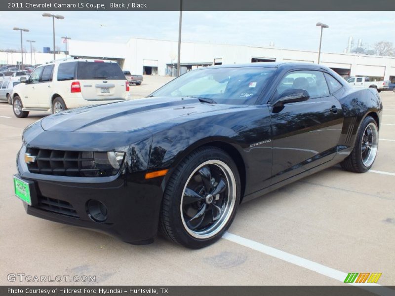 Black / Black 2011 Chevrolet Camaro LS Coupe