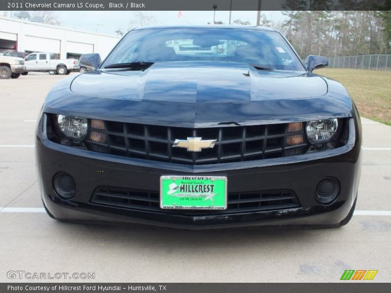 Black / Black 2011 Chevrolet Camaro LS Coupe