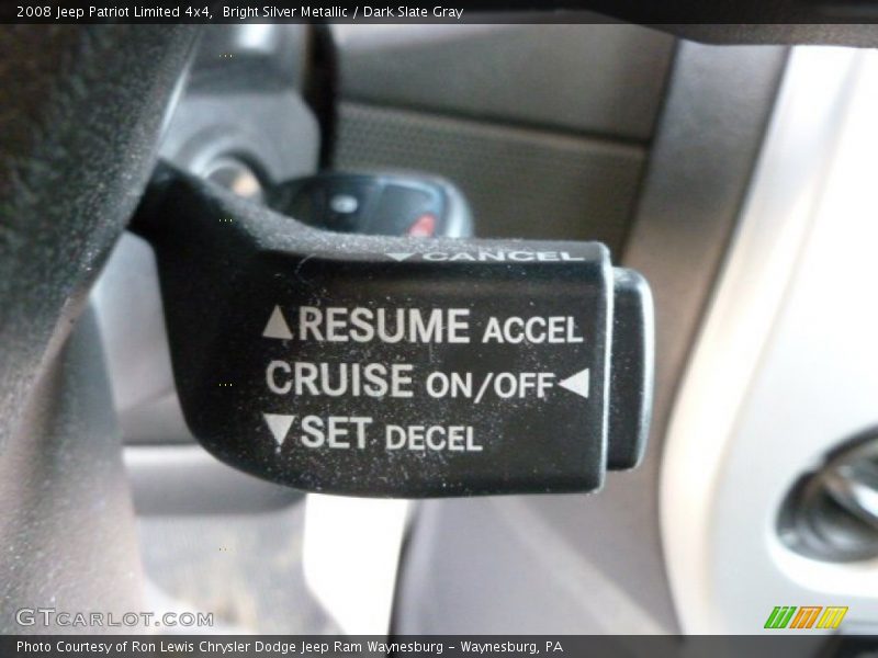 Bright Silver Metallic / Dark Slate Gray 2008 Jeep Patriot Limited 4x4