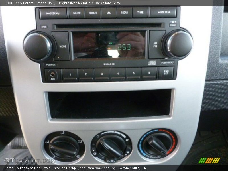 Bright Silver Metallic / Dark Slate Gray 2008 Jeep Patriot Limited 4x4