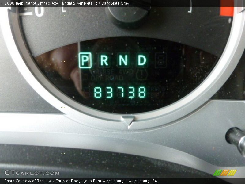 Bright Silver Metallic / Dark Slate Gray 2008 Jeep Patriot Limited 4x4
