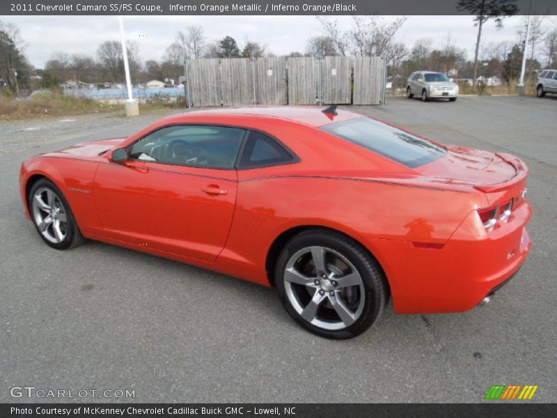  2011 Camaro SS/RS Coupe Inferno Orange Metallic