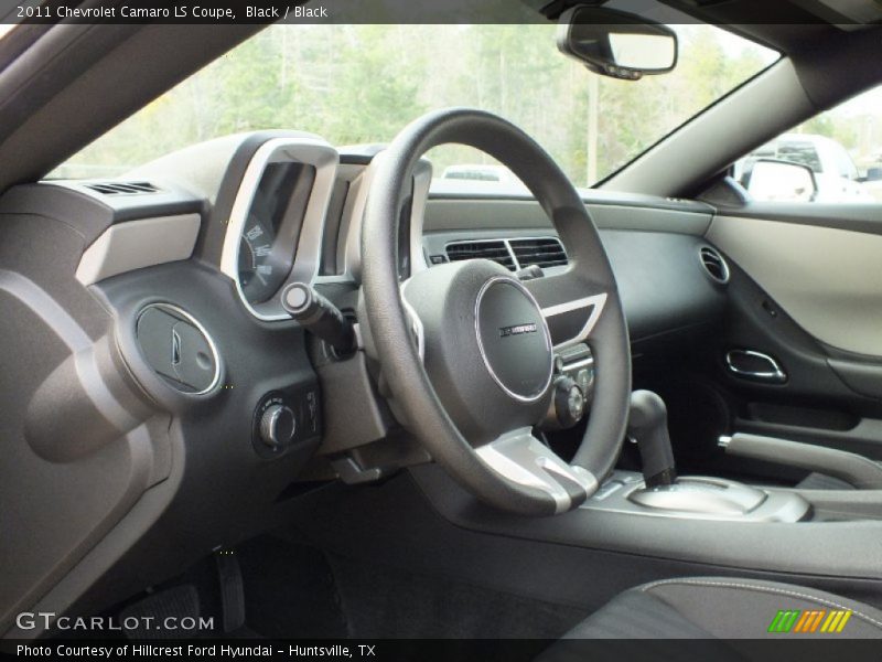 Black / Black 2011 Chevrolet Camaro LS Coupe