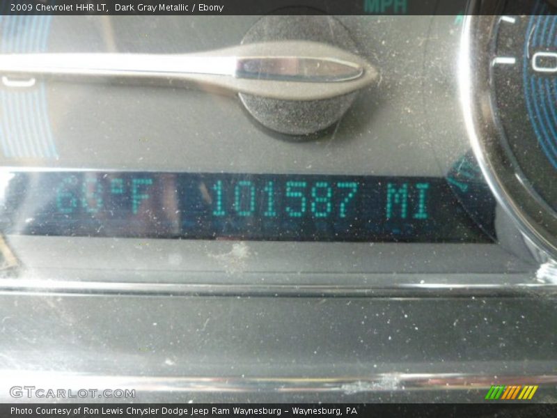 Dark Gray Metallic / Ebony 2009 Chevrolet HHR LT