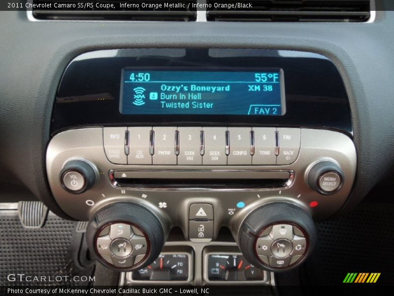 Audio System of 2011 Camaro SS/RS Coupe