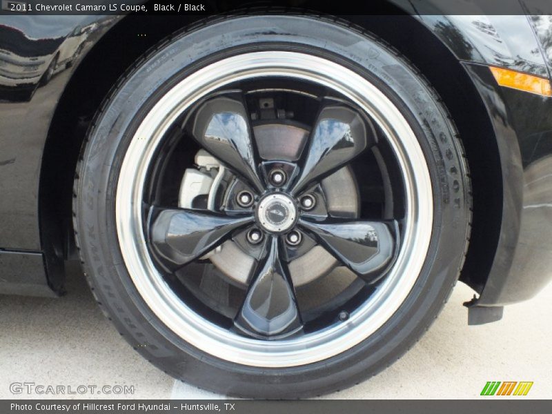 Custom Wheels of 2011 Camaro LS Coupe