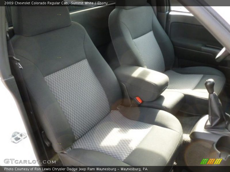 Summit White / Ebony 2009 Chevrolet Colorado Regular Cab
