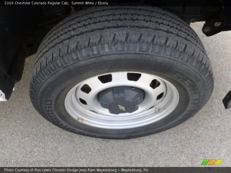 Summit White / Ebony 2009 Chevrolet Colorado Regular Cab