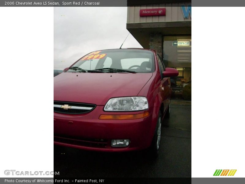 Sport Red / Charcoal 2006 Chevrolet Aveo LS Sedan