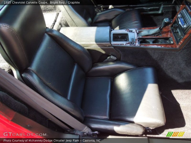 Bright Red / Graphite 1985 Chevrolet Corvette Coupe