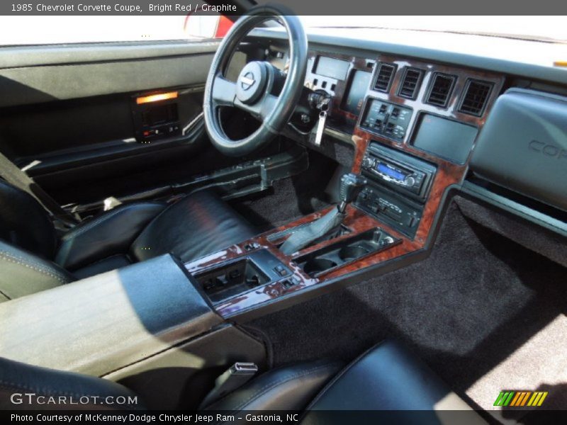 Dashboard of 1985 Corvette Coupe
