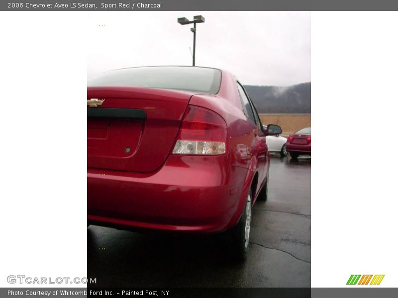Sport Red / Charcoal 2006 Chevrolet Aveo LS Sedan