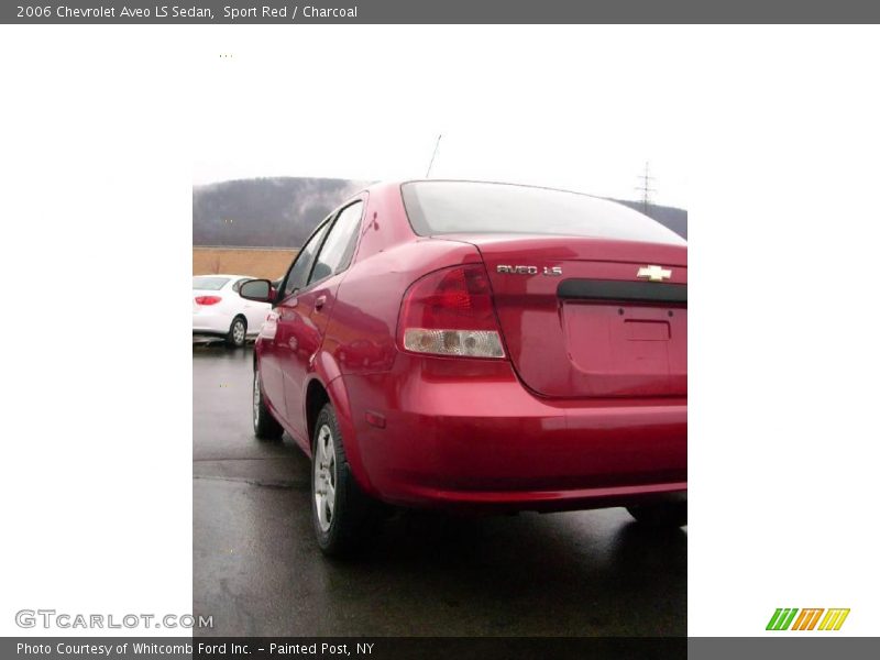 Sport Red / Charcoal 2006 Chevrolet Aveo LS Sedan
