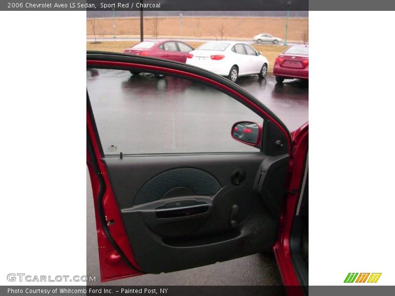 Sport Red / Charcoal 2006 Chevrolet Aveo LS Sedan