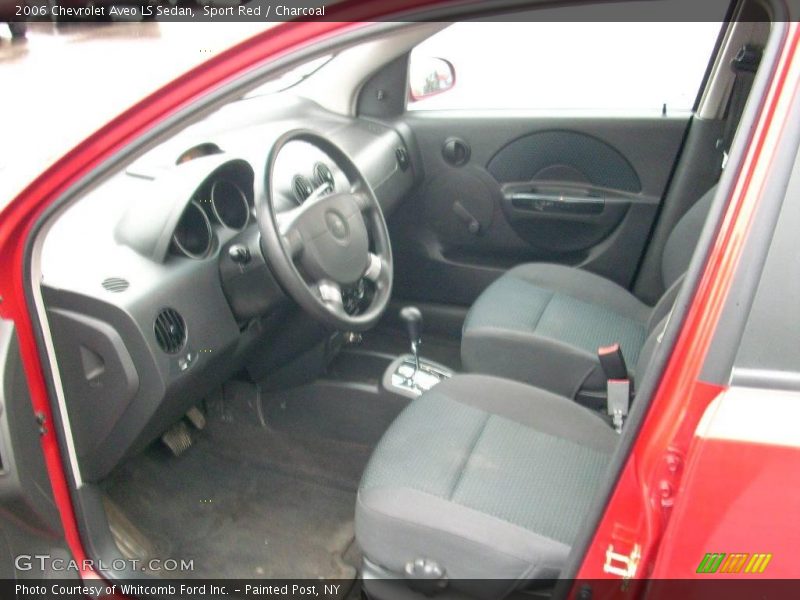Sport Red / Charcoal 2006 Chevrolet Aveo LS Sedan