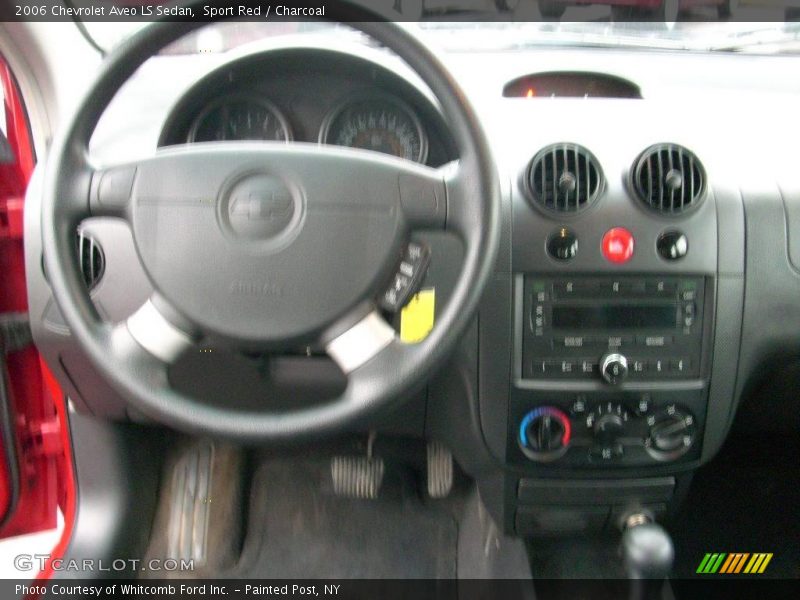 Sport Red / Charcoal 2006 Chevrolet Aveo LS Sedan