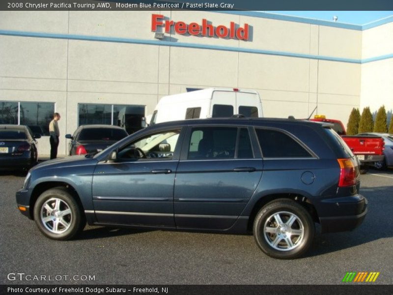 Modern Blue Pearlcoat / Pastel Slate Gray 2008 Chrysler Pacifica Touring AWD