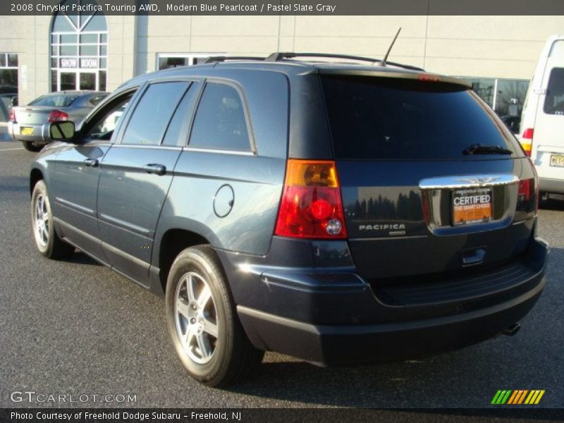 Modern Blue Pearlcoat / Pastel Slate Gray 2008 Chrysler Pacifica Touring AWD