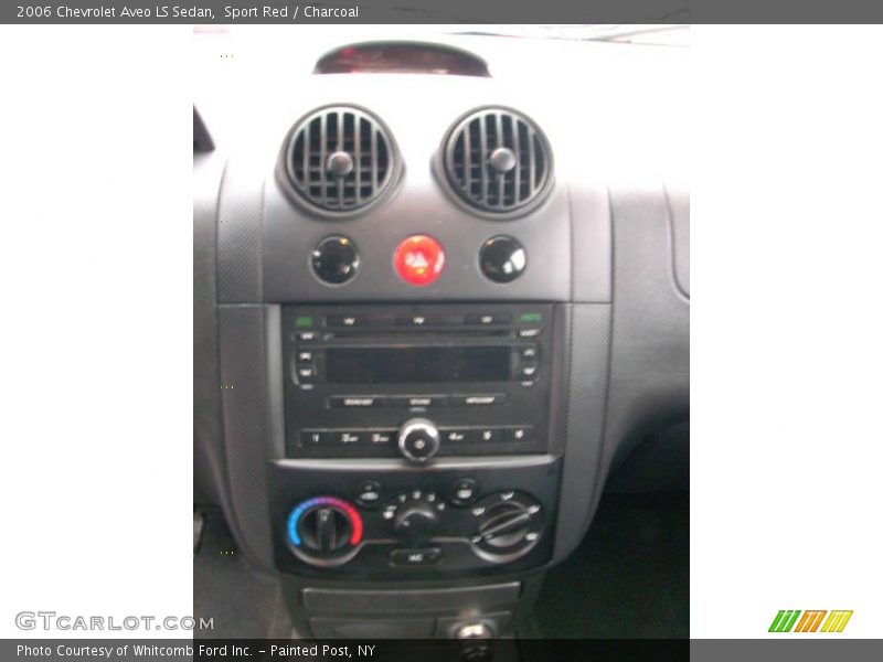 Sport Red / Charcoal 2006 Chevrolet Aveo LS Sedan