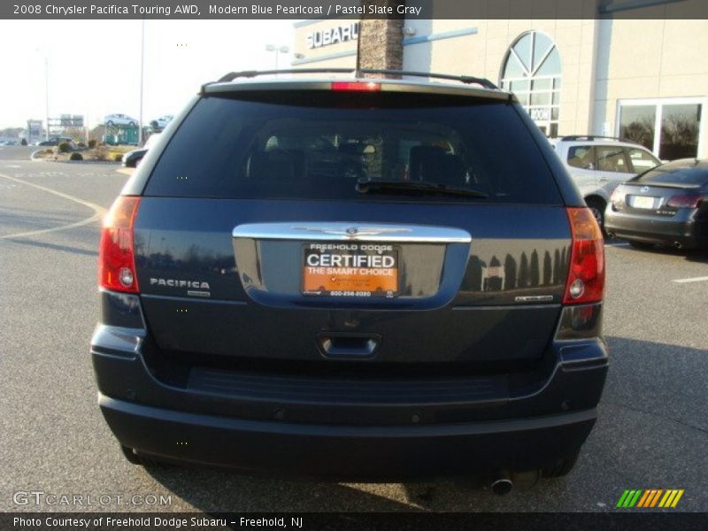 Modern Blue Pearlcoat / Pastel Slate Gray 2008 Chrysler Pacifica Touring AWD