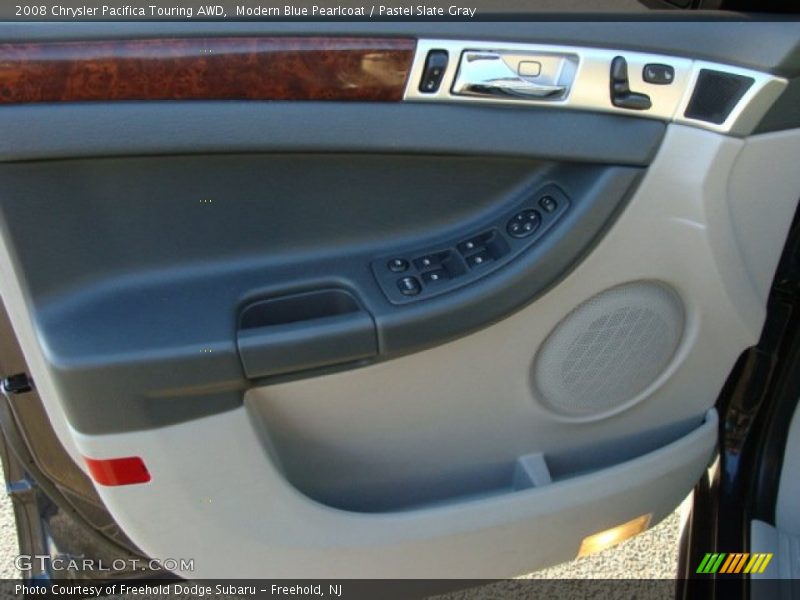 Modern Blue Pearlcoat / Pastel Slate Gray 2008 Chrysler Pacifica Touring AWD