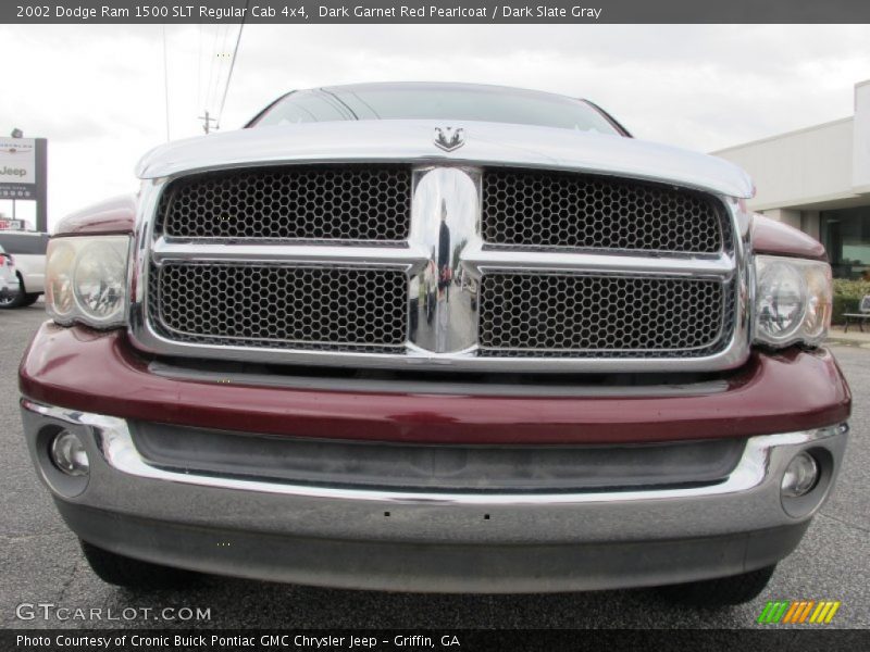 Dark Garnet Red Pearlcoat / Dark Slate Gray 2002 Dodge Ram 1500 SLT Regular Cab 4x4